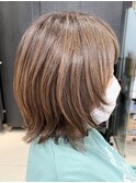 大人可愛いウルフカット/ハイライトで立体感◎//30代40代50代