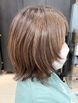 ヘアークリアー 春日部&nbsp;大人可愛いウルフカット/ハイライトで立体感◎//30代40代50代