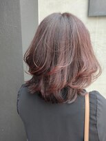 ファム 楽々園店(femme)&nbsp;華やかレイヤースタイル