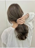 10代20代夏のトレンドカラー【ナチュラル大人ハイライト】