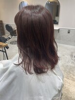 サンクチュアリー ウィズ コネクト(Sanctuary with connect)&nbsp;白髪染め×カシスピンク×30代40代