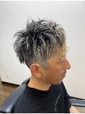 ホワイトメッシュ＆ショート