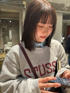 ハマモト 顔まわりレイヤー　ベージュカラー