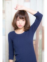 ライズ バイ レボ(RISE by REVO) 大人かわいい/レイヤーロング/グレーベージュ/前髪パーマ/我孫子