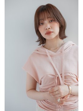 アッシュ 池袋店(Ash) 10代20代30代『おしゃれ可愛い外ハネボブ』 #池袋駅