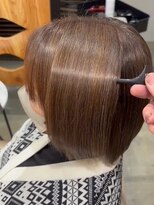 アイコニック 日進梅森台店(ICONIQ)&nbsp;【エステカラー】カーキブラウン/ショート