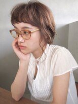 コス(kos) イメチェン/似合わせカット/フルバング/レッドブラウン/二子玉川