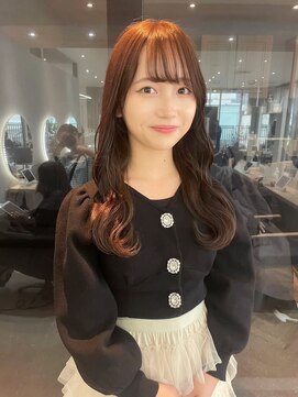 ジーナ セントラル銀座(Zina) メルティーカラー＊大人ガーリー＊ロング【ZinaCENTRAL】