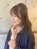 【女性stylist担当】職場でも◎暗髪グレージュ♪カット＋カラー＋艶トリート