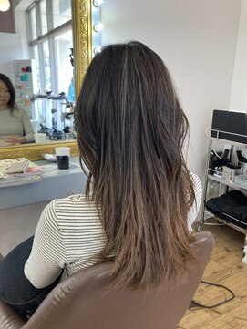 コワファースト 別府 グラデーション×ハイライトカラー