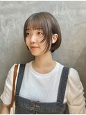 【垢抜け顔周りレイヤー/ショートボブ】