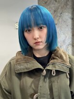 ソル ジングウマエ(SOL JINGUMAE)&nbsp;ミルクティーベージュローライトインナーカラーハイライト