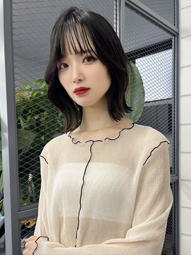 ロンド ジュルード 名古屋(Lond jeloud) ショート ボブ インナー 艶髪 韓国風 レイヤーカット