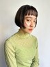 【市村指名限定】デザインカット＋透明感カラー＋3stepトリートメント