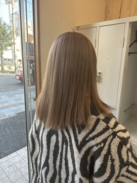 テーラヘアー つくば研究学園店(TELA HAIR) ミルクティーベージュ