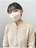 丸みマッシュショート