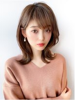アフロートフクオカ(AFLOAT FUKUOKA)&nbsp;【NEW OPEN】小顔前髪あり後れ毛サイドバングメルティカラー