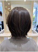 外ハネくびれボブ