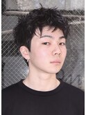 メンズカットパーマラフショート刈り上げ無し熊本下通