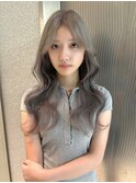 【天神美容室】韓国ヘア×シルバー×レイヤー