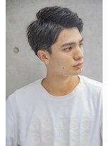 シティ(CITY) 小久保styleフェザーパーマフェザーショートグレーエンドカラー