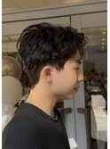 ナチュラルダウンパーマ×ナチュラルパーマ