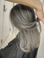 リグ 横浜(Lig.)&nbsp;エアタッチバレイヤージュオリーブグレーブリーチダブルカラー