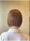 切りっぱなしボブ
