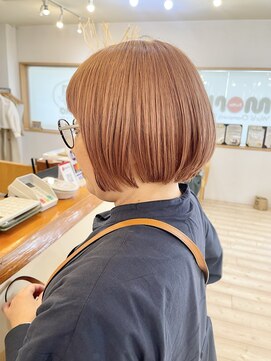 モリオ フロム ロンドン 成増店 【morio成増 セリザワ】ミニボブ ジンジャーカラー