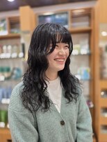 プランタンアヴェダ(printemps AVEDA)&nbsp;ラフに揺れるセミウェットパーマ