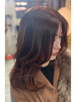 シークレットミラーズ(SECRET MIRRORS)&nbsp;ニュアンスレイヤーカット×ロートーンハイライト