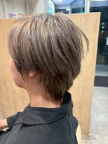 エヌアンドエー せんげん台店(N&A)&nbsp;透明感グレージュ×ショートスタイル/ブリーチ