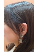 ウィッグ×もみあげカット