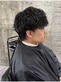 MEN’S HAIR/波巻ツイストスパイラル/フェザーパーマ/太田
