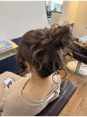 【正留来珠】ヘアアレンジ