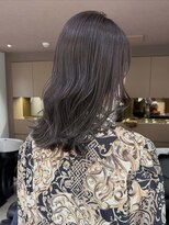 メゾンマイル 恵比寿(maison mile) オリーブグレージュ/透明感カラー/レイヤーカット/恵比寿駅