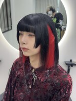 シーバイスリー 綱島(C×3)&nbsp;インナーカラー × レッド × ブラック