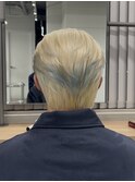 MEN’S/リバースセンターパート/ニュアンスパーマ/渋谷