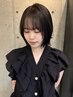 カット+カラー+トリートメント【ボブ/レイヤー/オリーブ/暖色】