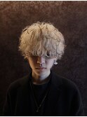 スパイキーショート/ベリーショートメンズ/シャドウパーマ