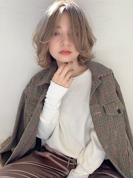 マリアバイアフロート(Maria by AFLOAT) 【重山】ブランジュスパイラルネイビーカラーフレンチボブ