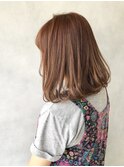 小顔 ことりベージュ ウォーターフォール