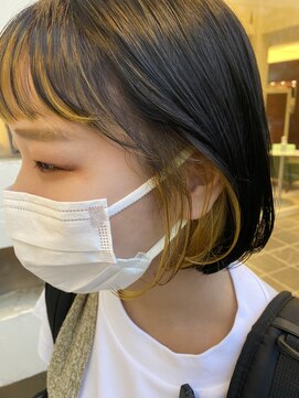 ルプラ チッタ(le-pla Citta) ミニボブ インナーカラー