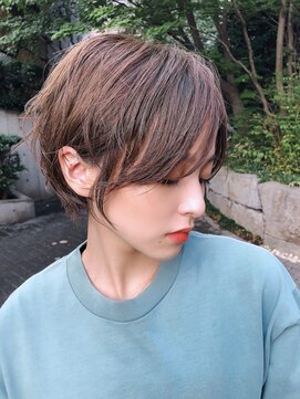 レア 中野(Le'a) 【Le'a　小暮】オリーブグレージュ×ショート