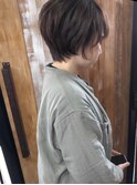 丸みマッシュショート*アッシュブラウンcolor*Bambi松平愛