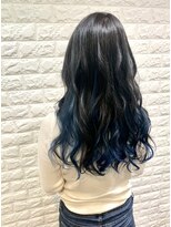 フィックス ヘアー(FIX hair) インナーカラー/ブルー/くすみブルー/ネイビーブルー