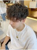 無造作パーマスタイル