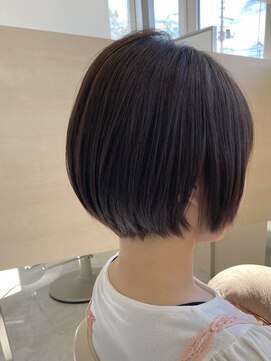 アドラーブル 長岡リバーサイド千秋店(adorable) ミニボブ☆コンパクトショート☆丸みショート【小顔】