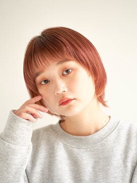 ジュール サウス 新宿南口(Joule South) 顔型別ヘアスタイル特集/マロンベージュ/Aラインボブ/新宿