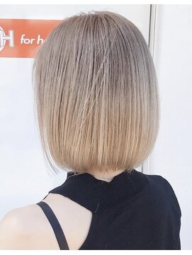 トリプルエイチフォーヘアー 国分店(HHH for hair) ☆ミルクティーベージュ☆